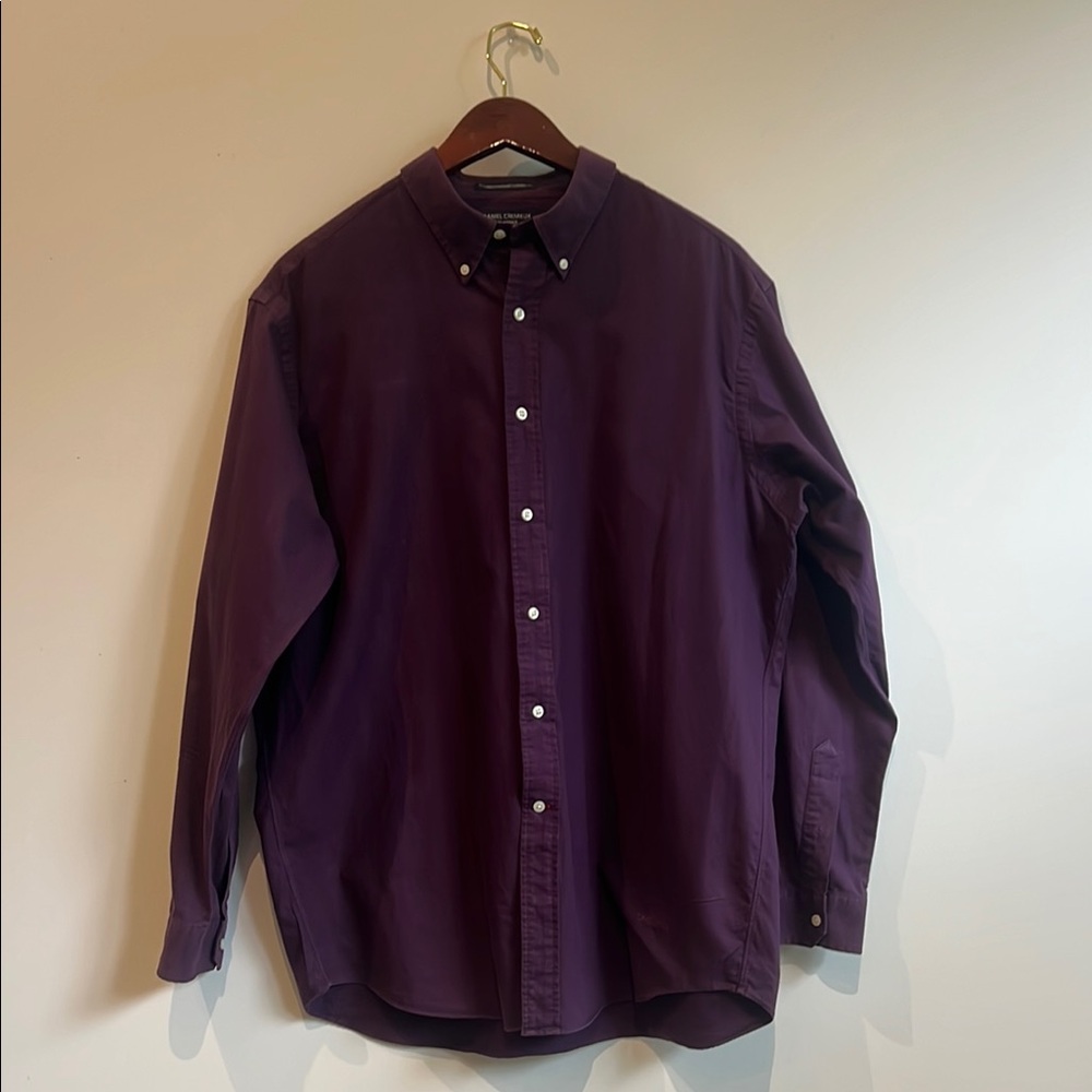 Daniel Cremieux Purple Casual Button Down Shirt
